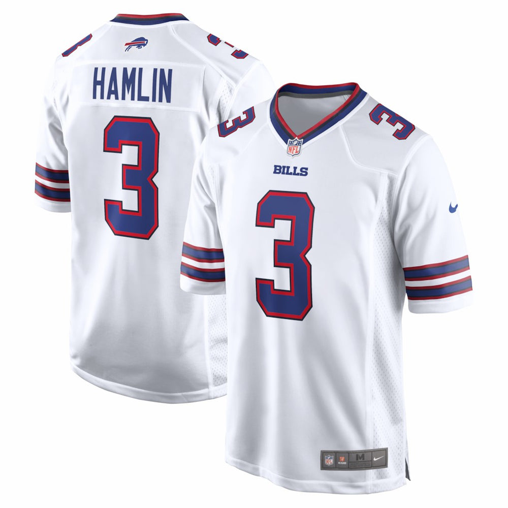 Damar Hamlin Buffalo Bills Game Jersey White | Nike for Sale