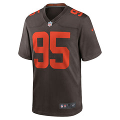 Myles Garrett Cleveland Browns Alpha Dawg Game Jersey Brown | Nike for Sale