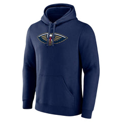 New Orleans Pelicans Primary Logo Pullover Hoodie Navy - NBA