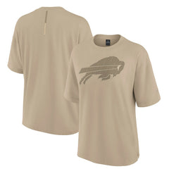 Buffalo Bills Women's Oversized Elements T-Shirt Khaki | Fanatics