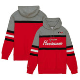 Carolina Hurricanes Head Coach Pullover Hoodie - Red/Gray - NHL