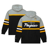 Pittsburgh Penguins Head Coach Pullover Hoodie - Black/Gray - NHL