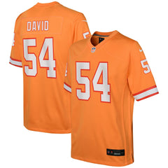 Lavonte David Tampa Bay Buccaneers Youth Game Jersey Orange | Nike for Sale