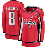 Alexander Ovechkin Washington Capitals Fanatics Women's Captain Patch Home Breakaway Player Jersey - Red - NHL