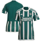 Manchester United Women's 2023/24 Away Replica Jersey Green | Adidas Online