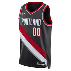 Scoot Henderson Portland Trail Blazers Unisex 2023 NBA Draft Swingman Jersey Icon Edition Black - NBA