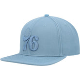 Philadelphia 76ers Pro Standard Tonal Snapback Hat Blue - NBA