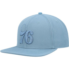 Philadelphia 76ers Pro Standard Tonal Snapback Hat Blue - NBA