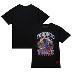 Vince Carter Toronto Raptors Hardwood Classics Bling Concert Player T-Shirt Black - NBA