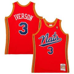 Allen Iverson Philadelphia 76ers 2004/05 Hardwood Classics Swingman Jersey Red - NBA
