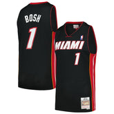 Chris Bosh Miami Heat 2012/13 Hardwood Classics Swingman Jersey Black - NBA