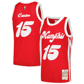 Vince Carter Memphis Grizzlies 2015/16 Hardwood Classics Swingman Jersey Red - NBA