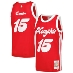 Vince Carter Memphis Grizzlies 2015/16 Hardwood Classics Swingman Jersey Red - NBA