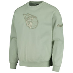Cleveland Guardians Pro Standard Neutral Drop Shoulder Pullover Sweatshirt - MLB