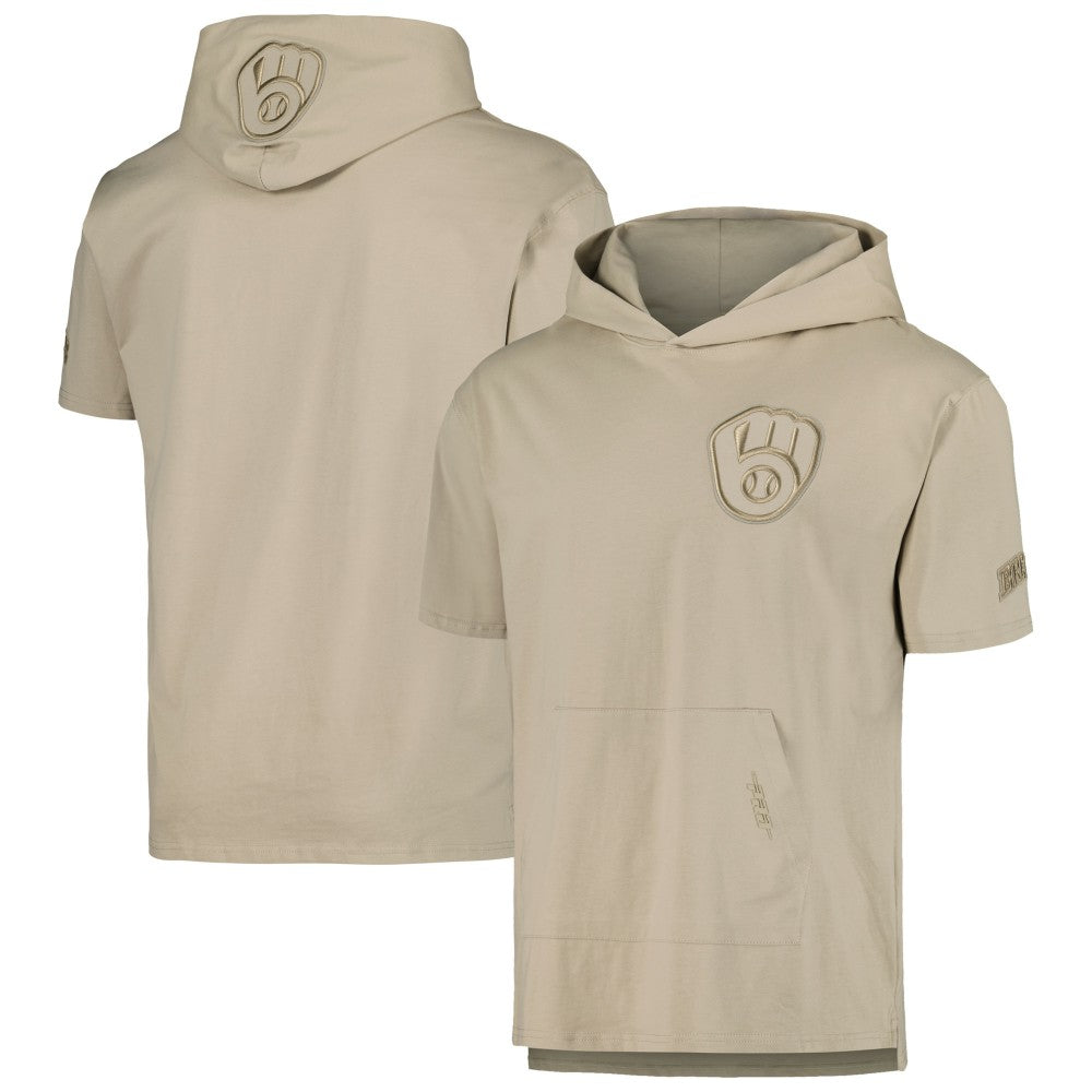 Milwaukee Brewers Pro Standard Neutral Hoodie T-Shirt - MLB