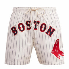 Boston Red Sox Pro Standard Pinstripe Retro Classic Woven Shorts - MLB