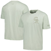 Colorado Rockies Pro Standard Oversized Neutral CJ Dropped Shoulders T-Shirt - MLB