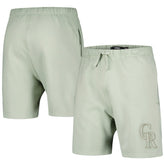 Colorado Rockies Pro Standard Neutral Fleece Shorts - MLB