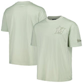 Miami Marlins Pro Standard Oversized Neutral CJ Dropped Shoulders T-Shirt - MLB