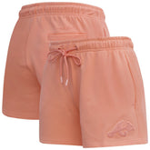 Atlanta Braves Pro Standard Women's Neutral Fleece Shorts - MLB