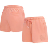 Los Angeles Dodgers Pro Standard Women's Neutral Fleece Shorts - MLB