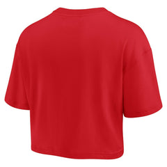 St. Louis Cardinals Fanatics Women's Elements Super Soft Boxy Cropped T-Shirt - MLB