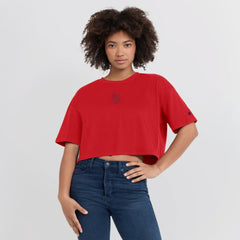 St. Louis Cardinals Fanatics Women's Elements Super Soft Boxy Cropped T-Shirt - MLB