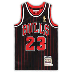 Michael Jordan Chicago Bulls Preschool 1996/97 Hardwood Classics Authentic Jersey Black - NBA