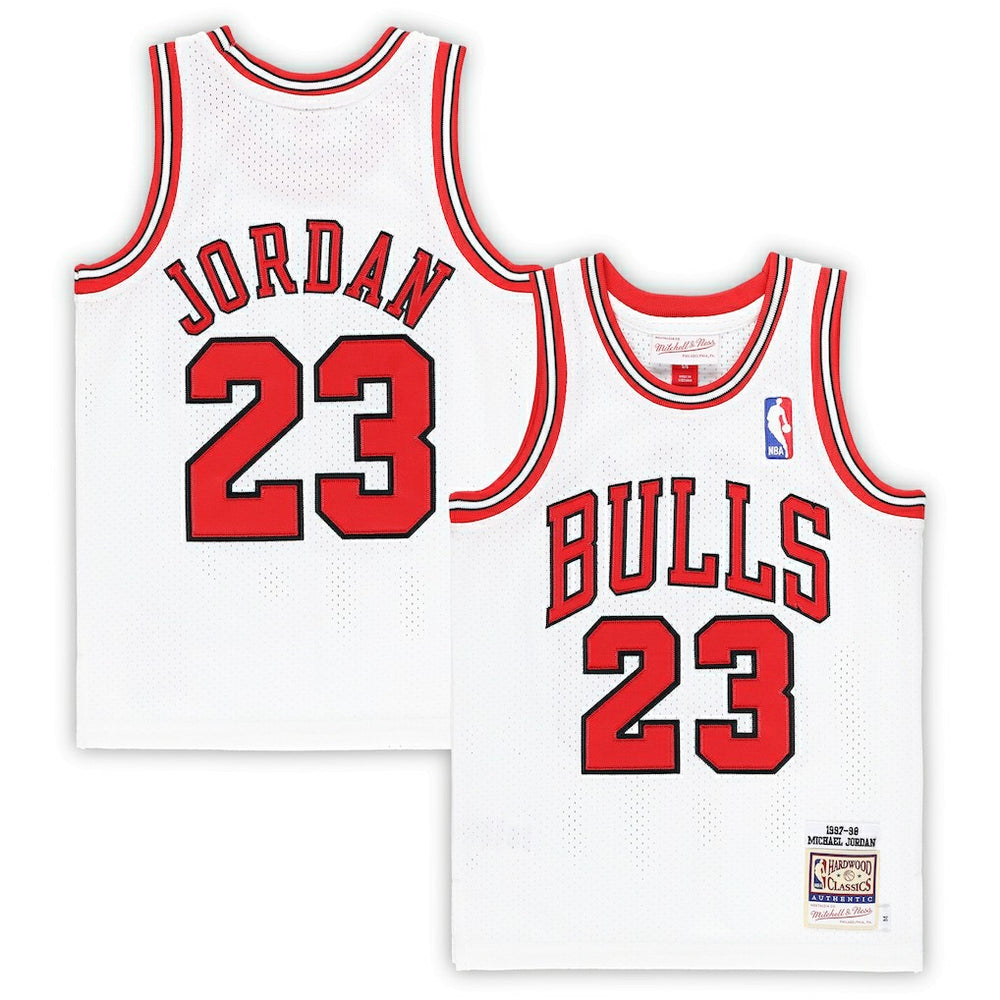 Michael Jordan Chicago Bulls Preschool 1997/98 Hardwood Classics Authentic Jersey White - NBA