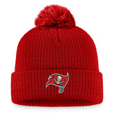 Tampa Bay Buccaneers Women's Cuffed Knit Hat with Pom Red | Fanatics