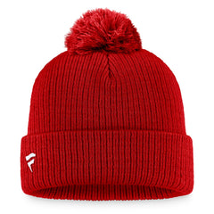 Tampa Bay Buccaneers Women's Cuffed Knit Hat with Pom Red | Fanatics