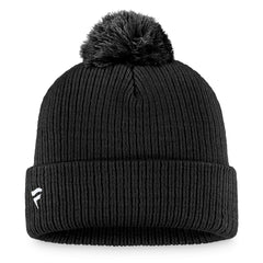 New Orleans Saints Women's Logo Cuffed Knit Hat with Pom Black | Fanatics