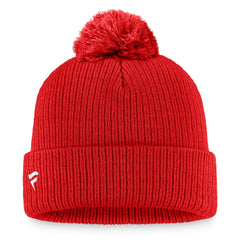 Tampa Bay Buccaneers Women's Logo Cuffed Knit Hat with Pom Cardinal | Fanatics