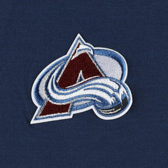 Colorado Avalanche Antigua Spikes Raglan Quarter-Zip Hoodie - Heather Navy - NHL