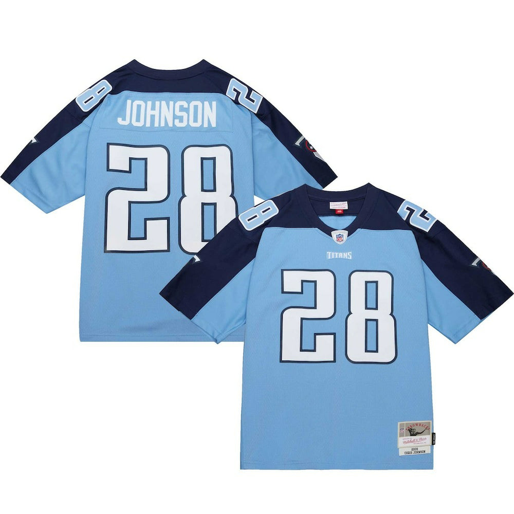 Chris Johnson Tennessee Titans Legacy Replica Jersey Light Blue | Mitchell & Ness