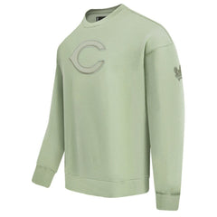 Cincinnati Reds Pro Standard Neutral Drop Shoulder Pullover Sweatshirt - MLB