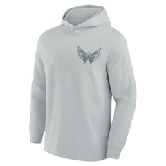 Washington Capitals Fanatics Elements Lightweight Tri-Blend Fleece Hoodie - Gray - NHL