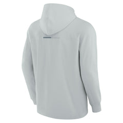 Pittsburgh Penguins Fanatics Elements Lightweight Tri-Blend Fleece Hoodie - Gray - NHL
