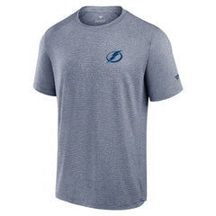Tampa Bay Lightning Fanatics Front Office Tech T-Shirt - Navy - NHL
