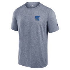 New York Rangers Fanatics Front Office Tech T-Shirt - Navy - NHL