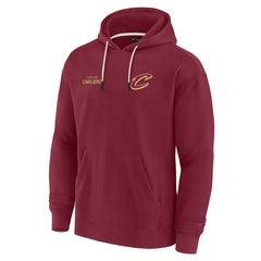 Cleveland Cavaliers Unisex Elements Super Soft Fleece Pullover Hoodie Wine - NBA