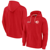 Atlanta Hawks Unisex Elements Super Soft Fleece Pullover Hoodie Red - NBA