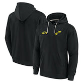 Utah Jazz Unisex Elements Super Soft Fleece Pullover Hoodie Black - NBA