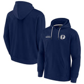Dallas Mavericks Unisex Elements Super Soft Fleece Pullover Hoodie Navy - NBA