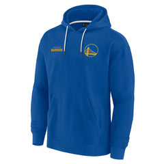 Golden State Warriors Unisex Elements Super Soft Fleece Pullover Hoodie Royal - NBA