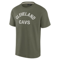 Cleveland Cavaliers Unisex Elements Super Soft Short Sleeve T-Shirt Olive - NBA