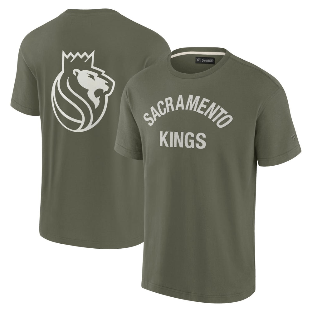 Sacramento Kings Unisex Elements Super Soft Short Sleeve T-Shirt Olive - NBA