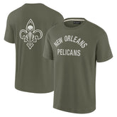 New Orleans Pelicans Unisex Elements Super Soft Short Sleeve T-Shirt Olive - NBA