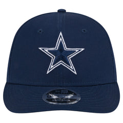 Dallas Cowboys New Era Main Low Profile 9FIFTY Snapback Hat Navy | NFL