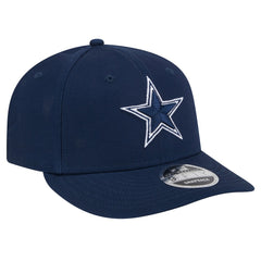 Dallas Cowboys New Era Main Low Profile 9FIFTY Snapback Hat Navy | NFL